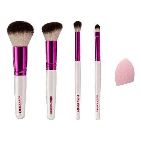 KIT DE PINCÉIS ROSTO RUBY KISSES RA03B