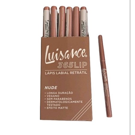 LÁPIS LABIAL RETRÁTIL NUDE LUISANCE