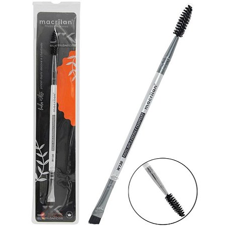 PINCEL DE SOBRANCELHA DUPLO CHANFRADO MACRILAN W136