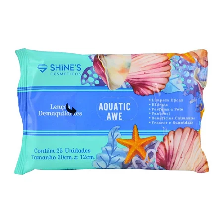 LENÇO DEMAQUILANTE AQUATIC