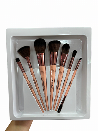 KIT COM 7 PINCÉIS AMOR ANJO