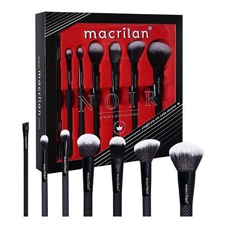 KIT DE PINCEIS NOIR MACRILAN