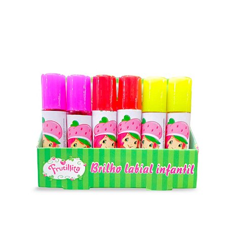 BRILHO LABIAL INFANTIL MORANGUINHO