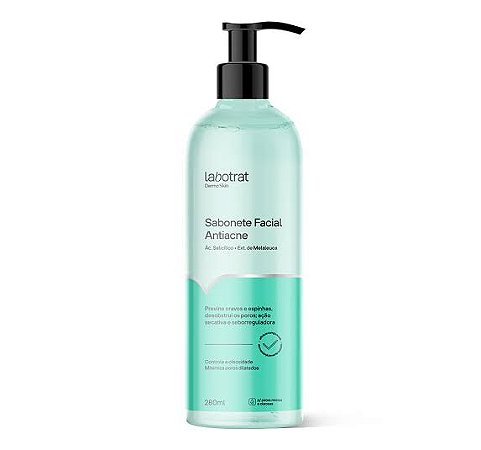 SABONETE FACIAL ANTIACNE LABOTRAT 280ml