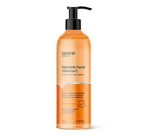 SABONETE FACIAL VITAMINA C LABOTRAT 280ml