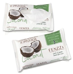 LENÇO DEMAQUILANTE COCONUT FENZZA
