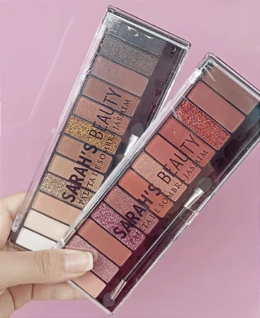 PALETA 12 CORES SARAH'S BEAUTY