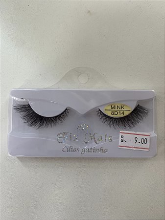 CÍLIOS INDIVIDUAL FIX MAIS GATINHA 8D14