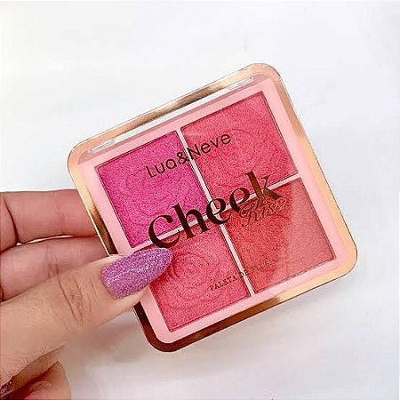 PALETA DE BLUSH CHEEK KISS LUA E NEVE
