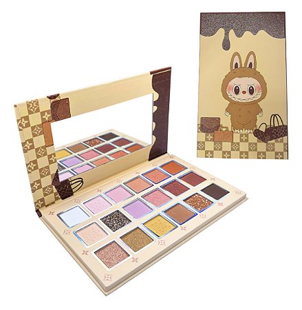 PALETA DE SOMBRAS 18 CORES LABUBU