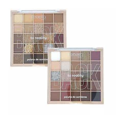 PALETA DE SOMBRAS BACK TO REALITY FEBELLA