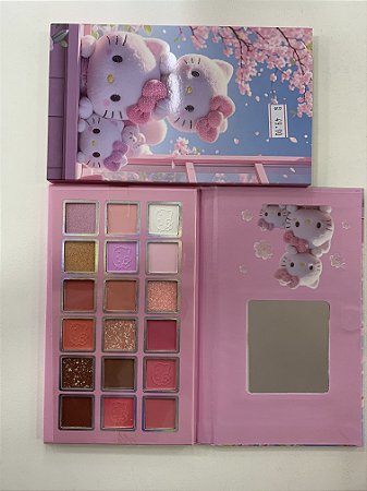 PALETA 18 CORES FLOR HELLO KITTY