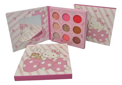 PALETA 9 CORES HELLO KITTY LACINHO