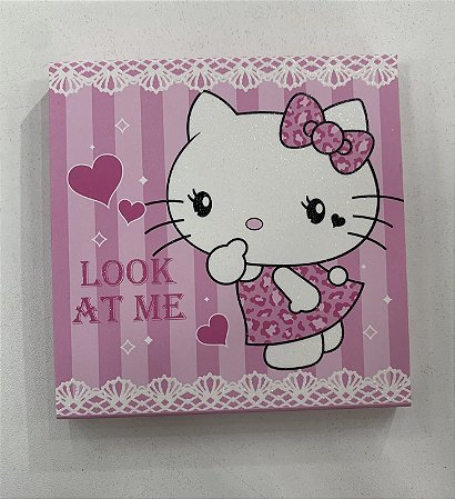 PALETA 9 CORES HELLO KITTY LOOK AT ME