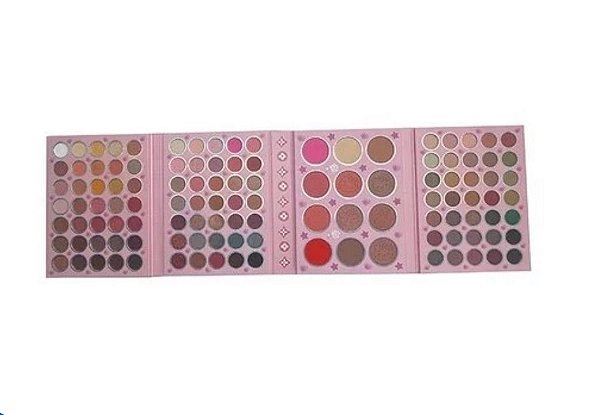 KIT MAQUIAGEM COMPLETO HELLO KITTY 117 CORES