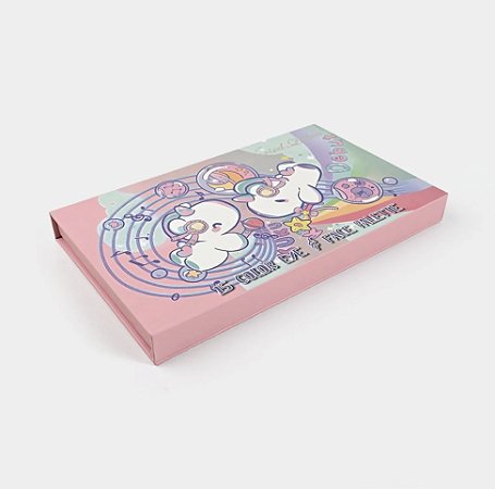 ESTOJO DE MAQUIAGEM INFANTIL UNICÓRNIO