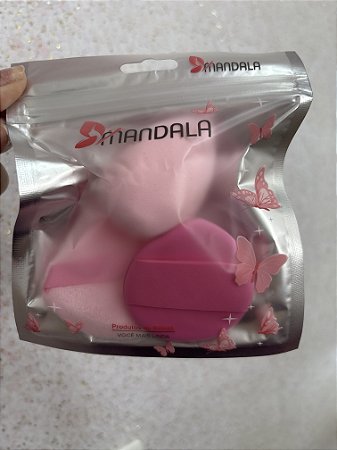 KIT DE ESPONJA MANDALA PRATA