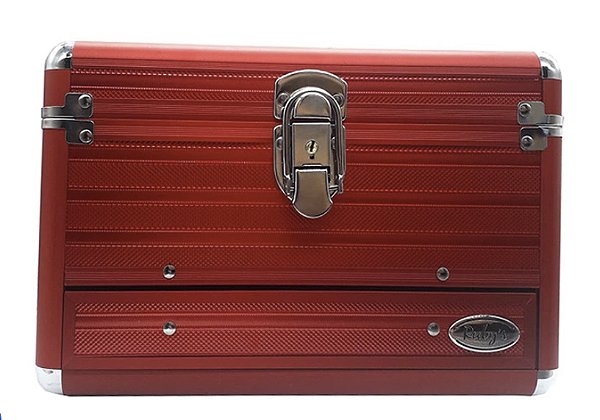 MALETA DE MAQUIAGEM VERMELHA RUBY’S