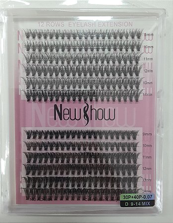 KIT DE CILIOS TUFINHO NEW SHOW 9-14MM