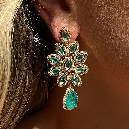 BRINCO TELA DE ZIRCONIA COLOR