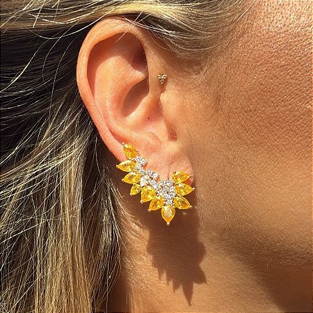 EARCUFF ASA FANCY YELLOW