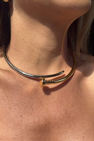 CHOCKER PREGO DOIS BANHOS