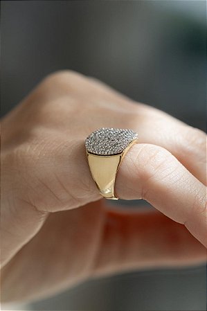 ANEL DEDINHO CRAVEJADO