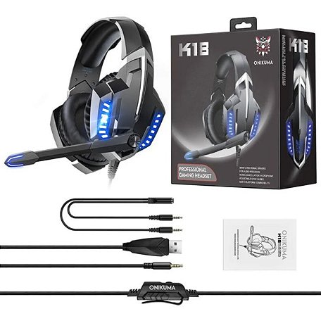 Fone Gamer Onikuma – Som Imersivo e Máxima Performance para Seus Jogos! 🎮🎧