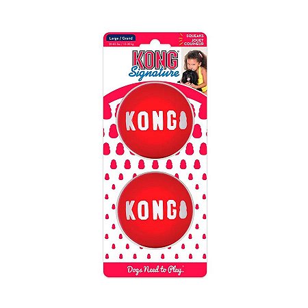 KONG SIGNATURE BALLS 2-PK