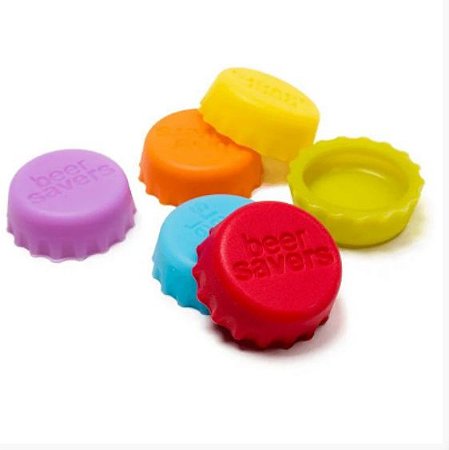 Tampas de Silicone para Garrafas Beer Saver