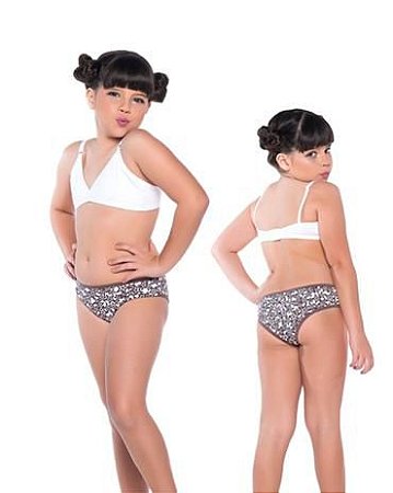 Kit com 3 Calcinhas Infantil Cygile Cores Variadas - Espaço Intimo |a  lingerie perfeita pra você