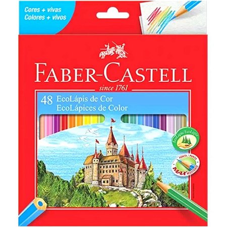 Lapis De Cor Faber Castell 48 Cores
