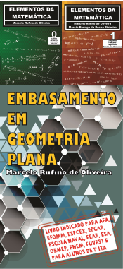 Combo Embasamento/Epcar e CN - vol 0, vol 1 e Embasamento em Geometria Plana
