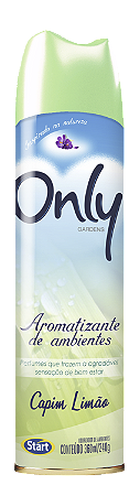 AROMATIZANTE AMBIENTES CAPIM LIMÃO ONLY 360 ML