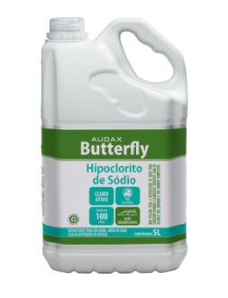 Hipoclorito de Sódio 5L Audax Butterfly