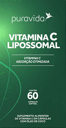 Vitamina C Lipossomal (Bio Vit C+)- PURAVIDA - 60 CÁPS