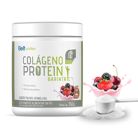 Colágeno Protein Bariatric - Sabor Frutas Vermelhas - Belt Nutrition