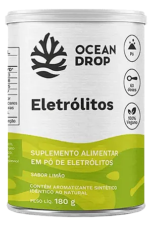 Eletrólitos Em Pó - 60 Doses - Ocean Drop