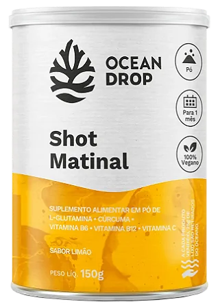 Shot Matinal em Pó - 30 doses - Ocean Drop