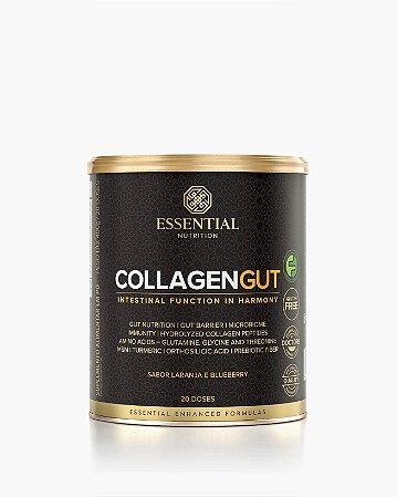Collagen Gut - Laranja e Blueberry - 400g - Essential
