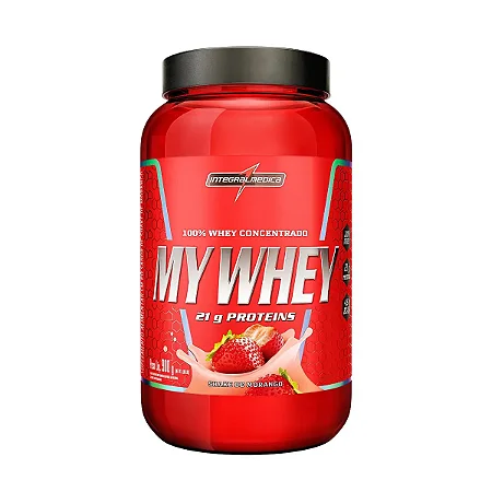 My Whey - 900g - Morango - Integralmedica