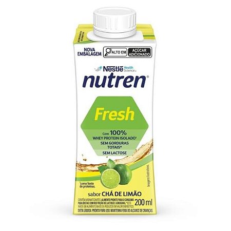 Nutren Fresh - 200ml - Chá de Limão - Nestle