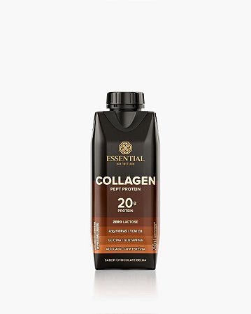 Collagen Pept Protein Drink - Chocolate - 250ml - Essential Nutrition