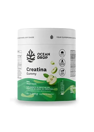Creatina em Gummy - 30 Doses - Ocean Drop