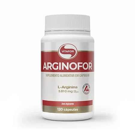 Arginofor - L Arginina - 120 Cáps - Vitafor