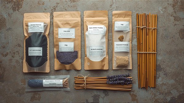 ☀︎ KIT INTERMEDIÁRIO FLOW - faça 50 incensos sem sair de casa ☀︎