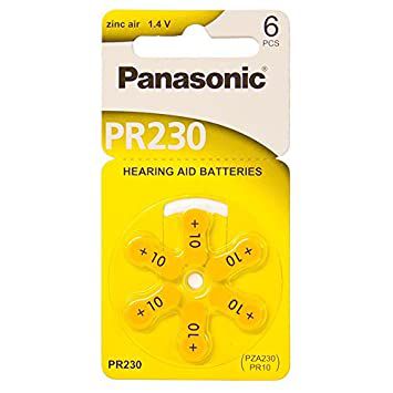Pilha Auditiva PR230 Panasonic c/ 6 unid