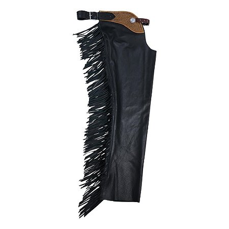 calça de couro para montaria em cavalo