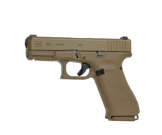 Pistola Glock G19X Gen 5 Semi-Auto 9mm Coiote