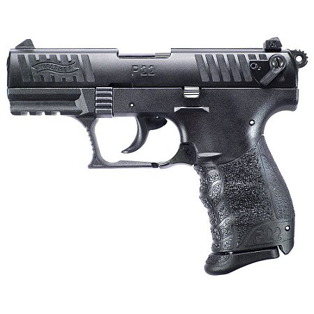 Pistola Walther P22 Black Semi-Auto Calibre .22 L.R.